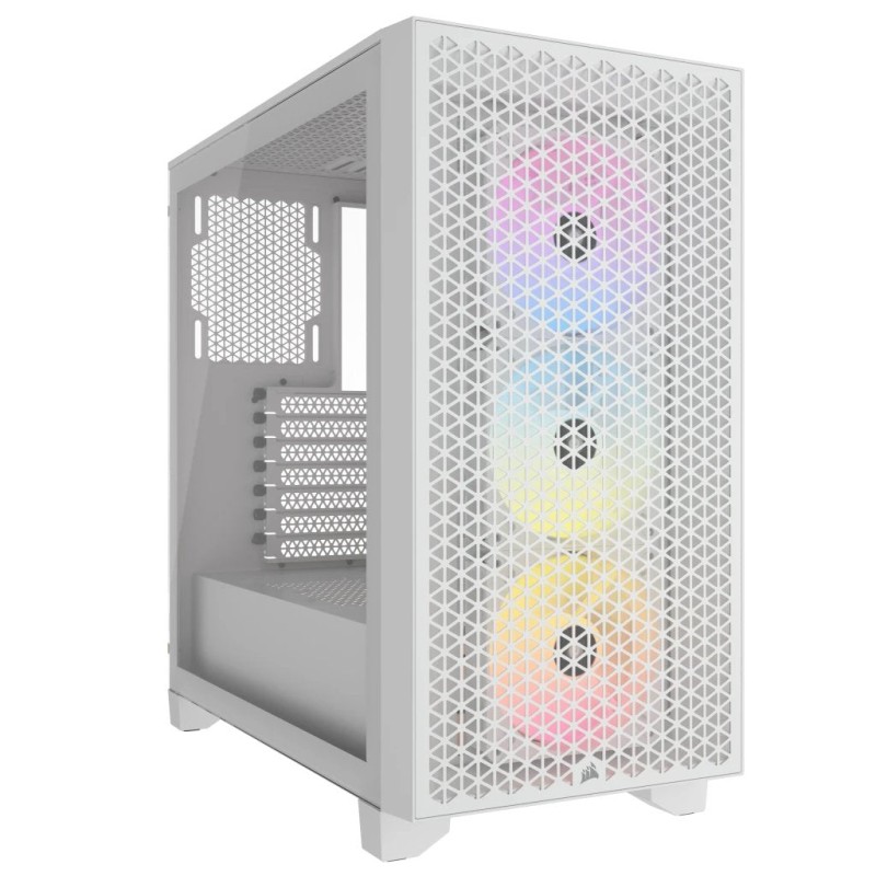 Comprar Caja Corsair 3000d RGB Airflow Mid-Tower Blanca Cc-9011256-Ww - Ganga Electrónica