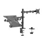 Comprar Aisens Soporte de Mesa Giratorio e Inclinable para Portatil y Monitor/Tv 9kg de 17-32" - Negro - Ganga Electrónica