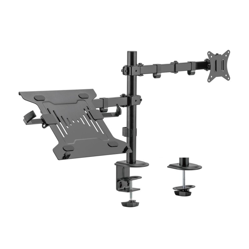 Comprar Aisens Soporte de Mesa Giratorio e Inclinable para Portatil y Monitor/Tv 9kg de 17-32" - Negro - Ganga Electrónica