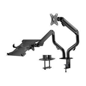 Comprar Aisens Soporte de Mesa Contrapeso Giratorio e Inclinable para Portatil y Monitor / TV 8kg de 17-32" - Negro - Ganga Elec