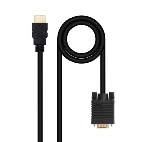 Comprar Nanocable Cable Conversor HDMI a Vga, Hdmi/M-Vga/M 1.8m - Negro - Ganga Electrónica