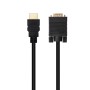 Comprar Nanocable Cable Conversor HDMI a Vga, Hdmi/M-Vga/M 1.8m - Negro - Ganga Electrónica