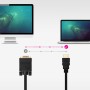 Comprar Nanocable Cable Conversor HDMI a Vga, Hdmi/M-Vga/M 1.8m - Negro - Ganga Electrónica