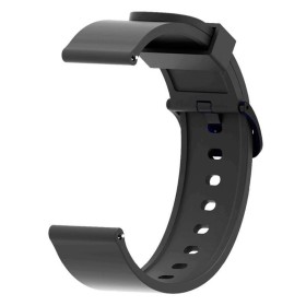 Comprar Correa Universal Silicona Gum 20mm para Smartwatch Xiaomi/Amazfit/Samsung/Huawei/Realme/Ticwatch (Negro) - Ganga Electró