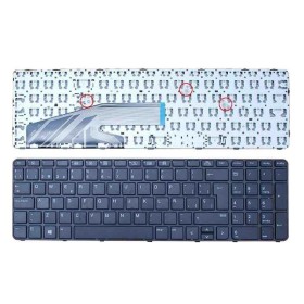 Comprar Teclado Español Compatible para Portatil Hp Probook 650 G2 650 G3 655 G2 655 G3 Series Español Nuevo 1 Año de Garantia -