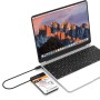 Comprar Aisens Adaptador SATA a Usb-C USB 3.0/Usb3.1 Gen1 para Discos Duros 2.5" - Negro Ase-25c04b - Ganga Electrónica