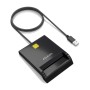 Comprar Aisens Lector de Tarjeta Inteligente Dni - Negro - Ganga Electrónica