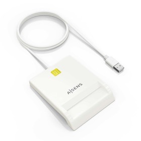 Comprar Aisens Lector de Tarjeta Inteligente Dni - Blanco - Ganga Electrónica