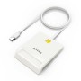 Comprar Aisens Lector de Tarjeta Inteligente Dni - Blanco - Ganga Electrónica
