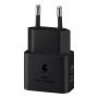 Comprar Cargador Samsung Type C 25w Negro USB Carga Rápida 1 Puerto 5v (Sin Cable) - Ganga Electrónica