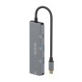 Comprar Aisens Hub USB 3.2 Gen1 5g Usb-C - Usb-C/M-1xusb-C/H-3xusb-A/H - 15cm - Color Gris - Ganga Electrónica