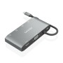 Comprar Aisens Usb-C Dock 8 en 1 - Usb-C a 1xhdmi - 1xvga - 1xrj45 - 2xusb-A - 2xusb-C 5g - 1xusb-C PD - 20cm - Gris - Ganga Ele