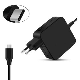 Comprar Cargador Rápido 65w Cuadrado USB C 5v 9v 12v 15v 18v 20v para Dell Hp Asus Lenovo Color Negro - Ganga Electrónica