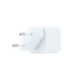 Comprar Coolbox Cargador Pared/Viaje 3.0 Gan Usb-C/Pd + Usb-A 20w Blanco Máximo 20w/ 1xusb-C. 1xusb-A/ Quickcharge 3.0 - Ganga E