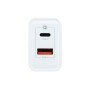 Comprar Coolbox Cargador Pared/Viaje 3.0 Gan Usb-C/Pd + Usb-A 30w Blanco Máximo 30w/ 1xusb-C. 1xusb-A/ Quickcharge 3.0 - Ganga E