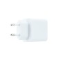 Comprar Coolbox Cargador Pared/Viaje 3.0 Gan Usb-C/Pd + Usb-C 35w Blanco Coolbox Máximo 35w/ 2xusb-C/ Quickcharge 3.0 - Ganga El