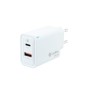 Comprar Coolbox Cargador Pared/Viaje 3.0 Gan Usb-C/Pd + Usb-A 45w Blanco Coolbox Máximo 45w/ 1xusb-C, 1xusb-A/ Quickcharge 3.0 -