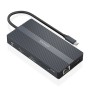 Comprar Dock Aisens 12 en 1 Usb-C a 2xhdmi DP RJ45 4xusb-A Usb-C Usb-C PD 20cm - Ganga Electrónica