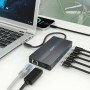 Comprar Dock Aisens 12 en 1 Usb-C a 2xhdmi DP RJ45 4xusb-A Usb-C Usb-C PD 20cm - Ganga Electrónica