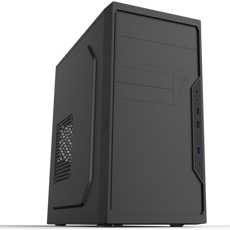 Comprar Caja PC Coolbox M550c Matx Usb-C con Fuente Basic500 - Ganga Electrónica