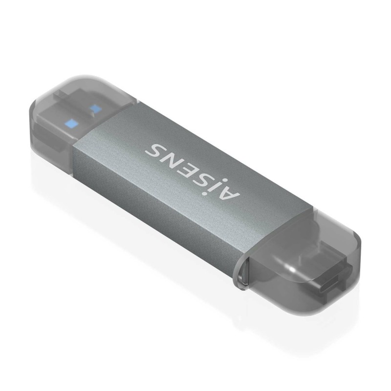Comprar Lector de Tarjetas Externo Aisens Ascr-2ac08-Gr USB 3.1 - Ganga Electrónica