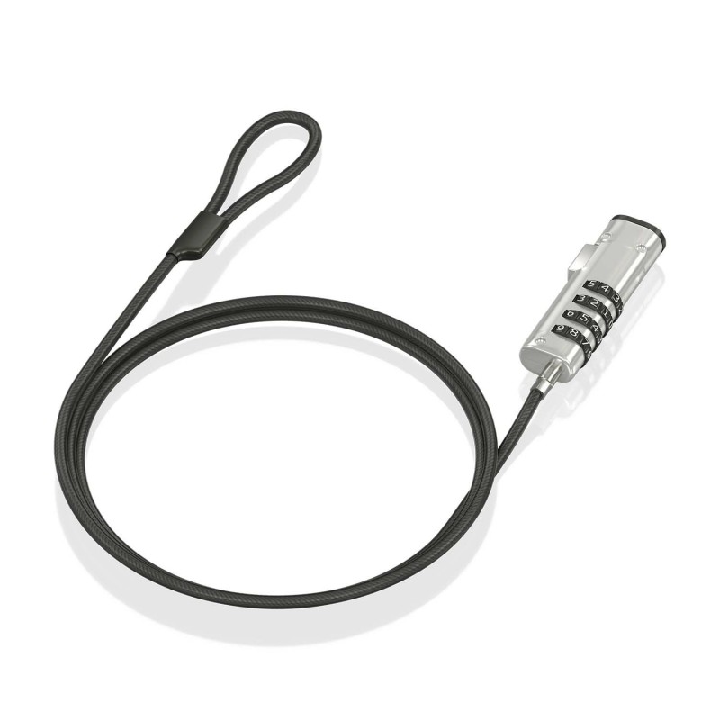 Comprar Aisens Cable de Seguridad Tipo Nano para Portátiles Aslk-D50n05-Bk 1.5m - Ganga Electrónica
