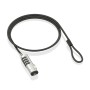 Comprar Aisens Cable de Seguridad Tipo Nano para Portátiles Aslk-D50n05-Bk 1.5m - Ganga Electrónica