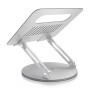 Comprar Aisens Soporte de Sobremesa Xl Giratorio Ajustable para Portatil / Tablet 10-17, Plata - Ganga Electrónica
