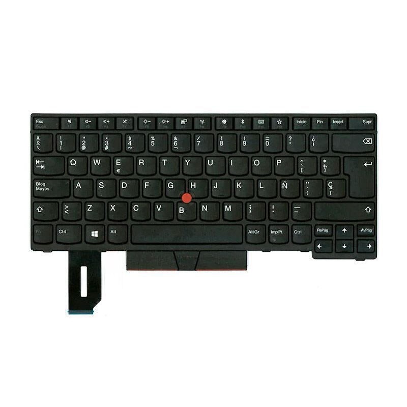 Comprar Teclado Español Compatible para Portatil Lenovo Thinkpad E490 (20n8) (20n9) 01yp330 Nuevo 1 Año de Garantia - Ganga Elec