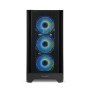 Comprar Caja PC Hummer Plasma ATX Panel Frontal Mesh Cristal Templado 4x Ventiladores Argb Preinstalados, Usb-C y 3.0, Negro - G