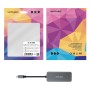 Comprar Nanocable Hub Usb-C/M a 3xusb-C/H Aluminio 10 Cm - Ganga Electrónica