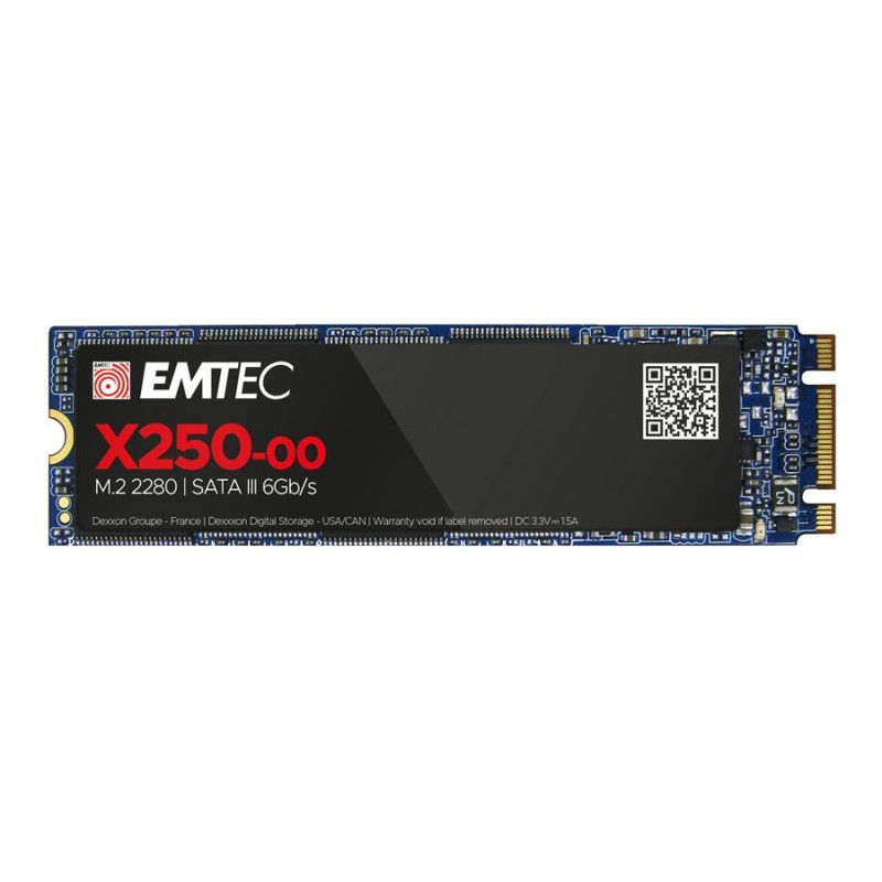 Comprar Disco SSD Emtec 2TB X250 M.2GB Serial Ata III 3d Nand - Ganga Electrónica