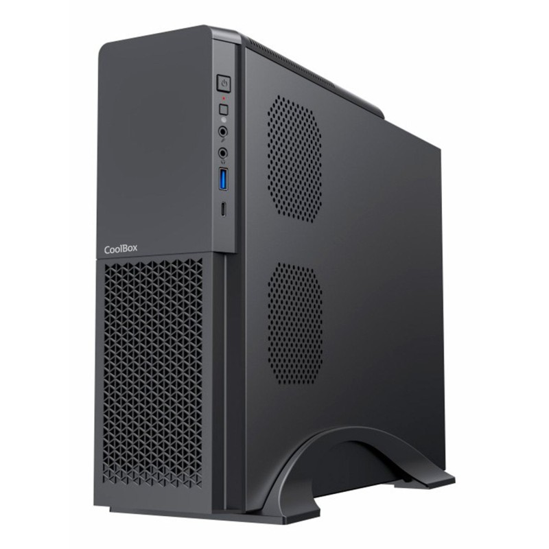Comprar Caja PC Coolbox Microatx Slim T313 USB C Fuente Sfx 300w Bronze Incluida - Ganga Electrónica