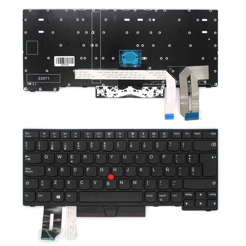 Comprar Teclado Compatible para Portatil Lenovo Thinkpad T490s T14s Gen 1 Español con Trackpoint sin Backlight - Ganga Electróni