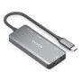 Comprar Hub USB Tipo-C Aisens A109-0945 3xusb 1xusb Tipo-C 1xusb Tipo-C PD Gris - Ganga Electrónica