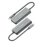 Comprar Hub USB Tipo-C Aisens A109-0945 3xusb 1xusb Tipo-C 1xusb Tipo-C PD Gris - Ganga Electrónica