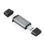 Comprar Aisens Lector de Tarjetas Sd, Micro Sd, Mmc, Rs-Mmc, Mmc Micro, Usb-A y Usb-C, Gris - Ganga Electrónica