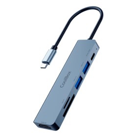 Comprar Coolbox Mini Dock C61 Usb-C (2xusb3.2/Hdmi 4k/Usb-C Pd/1sd-Microsd) - Ganga Electrónica