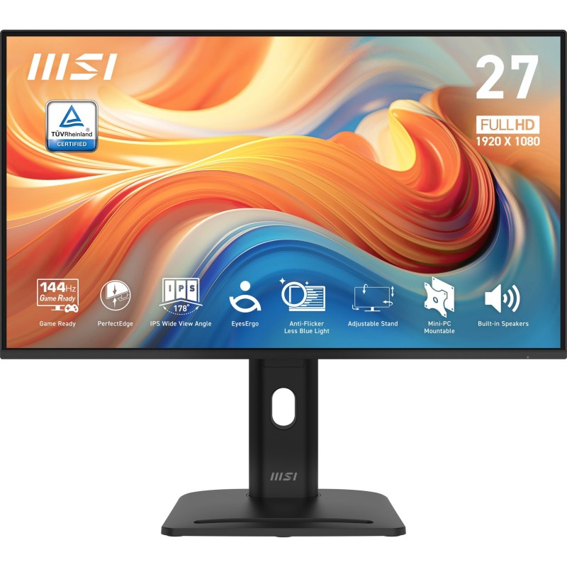 Comprar Monitor Msi Pro Mp275pg E14 27" 1920 x 1080 Pixeles Full Hd LCD Negro Pro Mp275pg E14 - Ganga Electrónica