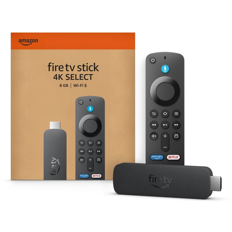 Comprar Amazon Fire TV Stick 4K Select con Mando por Voz Alexa - Ganga Electrónica