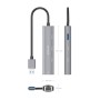 Comprar Aisens Usb3.0 Dock Usb-A a Ethernet Gigabit + Hub 2xusb-C+1xusb-A, Gris, 15cm - Ganga Electrónica