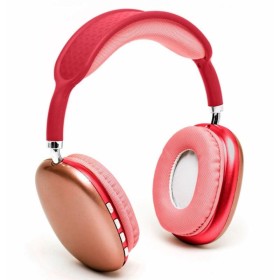 Comprar Auriculares Inalámbricos Bluetooth P9 Pro Max con Cancelación de Ruido, Rojo - Ganga Electrónica