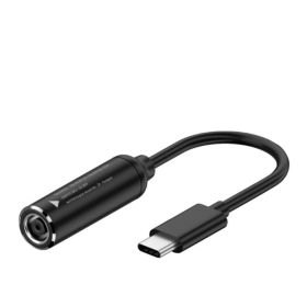 Comprar Cable Adaptador para Cargador Hp,Dell de 7.4mm * 5.0mm a Usb-C 0.15 M Negro - Ganga Electrónica