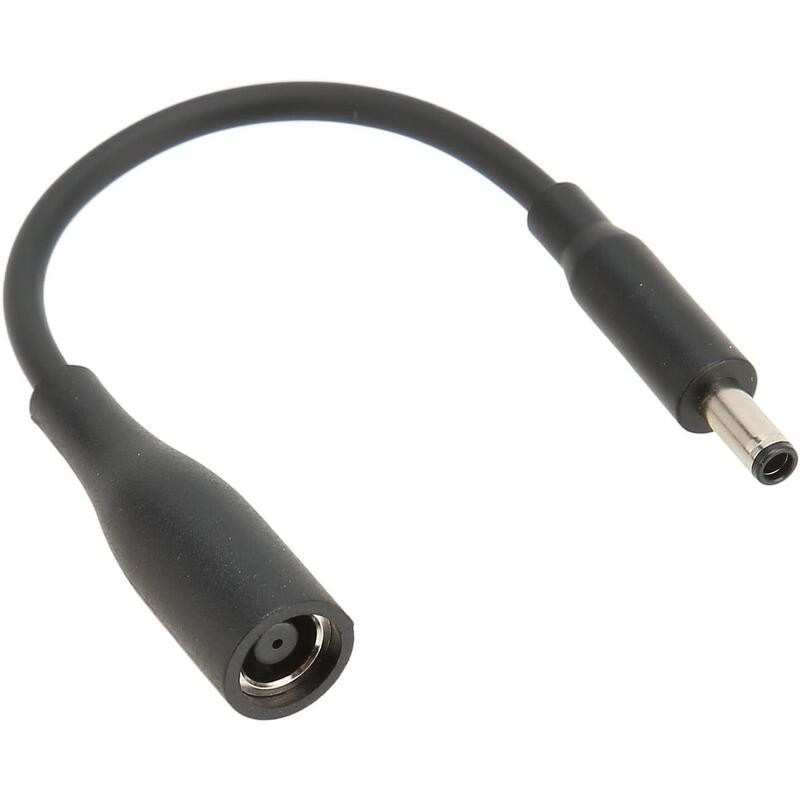 Comprar Cable Adaptador para Cargador Hp Dell de 7.4mm * 5.0mm a Punta Dell 4.5 *3.0 Mm con 0.15 M de Cable Color Negro - Ganga 