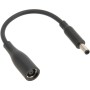 Comprar Cable Adaptador para Cargador Hp Dell de 7.4mm * 5.0mm a Punta Dell 4.5 *3.0 Mm con 0.15 M de Cable Color Negro - Ganga 