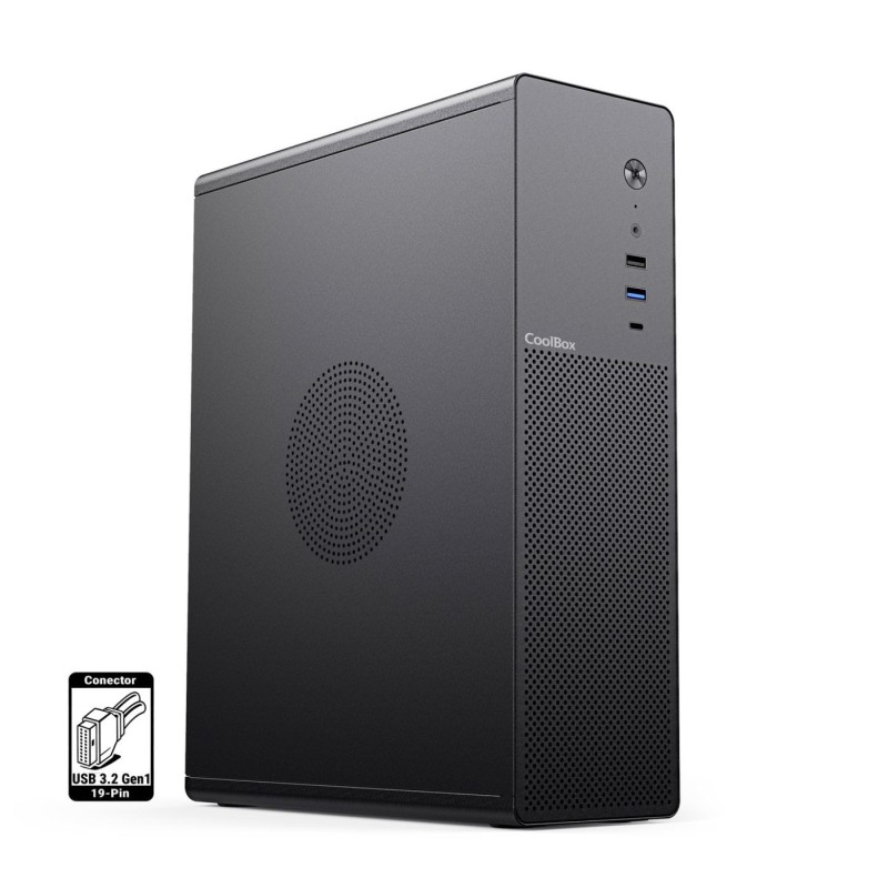 Comprar Coolbox Caja PC M-Atx T100 Slim Usbc 3.0 sin Fuente - Ganga Electrónica