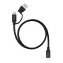 Comprar Cable Usb-C+Usb-A/M-Usb-C/M 3.2 Gen2 60w 4K 2m - Ganga Electrónica