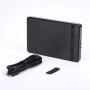Comprar Caja Externa para Disco HDD / SSD 2.5'" - USB 3.0 - sin Tornillos - Negro - Ganga Electrónica