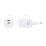 Comprar Aisens Cargador Gan 65w, 2xusb-C Pd3.0 Qc4.0, Blanco - Ganga Electrónica