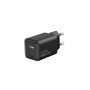 Comprar Coolbox Cargador Gan 35w - 1xusb-C - 1xusb-A - Carga Rapida 3.0 - Power Delivery - Negro - Ganga Electrónica